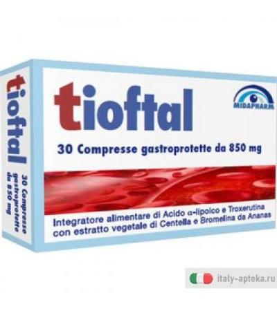 Tioftal 30cpr Gastroprotette