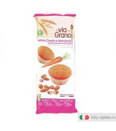 Vdg Tortina Carote/mand 4x45g