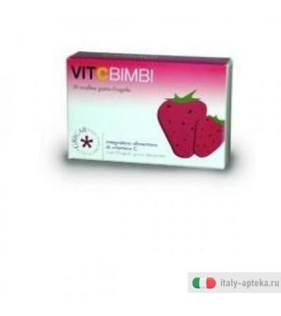 Vit C Bimbi Fragola 30oval