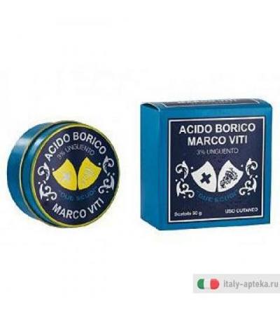 Acido Borico Marco Viti 3% unguento 50 g