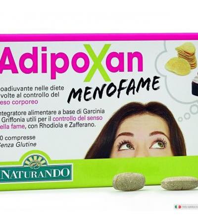 Adipoxan Meno Fame integratore alimentare per il controllo del peso corporeo 30 compresse