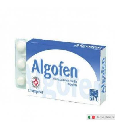 Algofen antidolorifico 12 compresse rivestite 200mg
