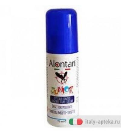 Alontan Junior contro le zanzare tigre e le zecche 75ml