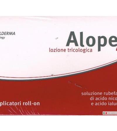 Alopex lozione tricologica per la caduta dei capelli e per le alopecie 8 applicatori roll-on