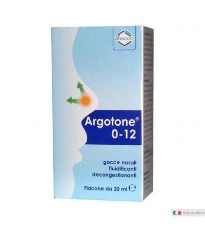 Argotone 0-12 Spray Nasale Decongestionante 20 ml