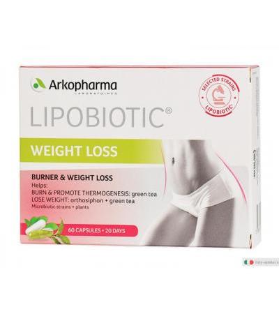 Arkopharma Lipobiotic Integratore Alimentare Perdita di Peso 60 capsule