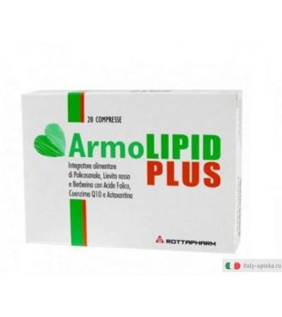 Armolipid PLUS protezione cardiovascolare naturale 20 compresse