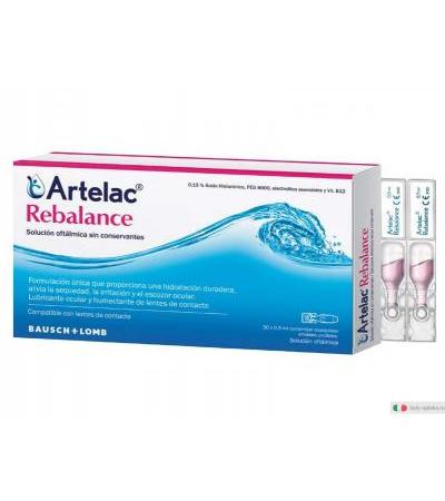 Artelac Rebalance gocce oculari 30 flaconcini