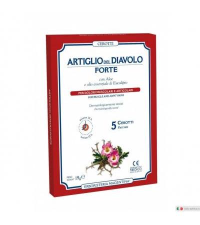 Artiglio del Diavolo Forte Linimento per dolori muscolari e articolari 5 cerotti