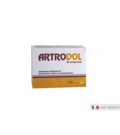 Artrodol integratore alimentare utile per la funzionalità articolare 20 compresse