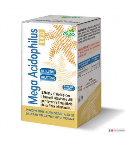 AVD Mega Acidophilus 10M B.R.D. equilibrio della flora intestinale 75 capsule