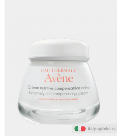 Avene crema nutritriva compensatrice ricca viso e collo 50ml
