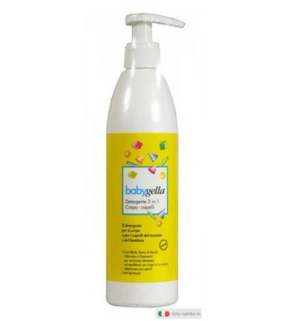 Babygella Detergente 2 in 1 Corpo e Capelli con dosatore 300 ml