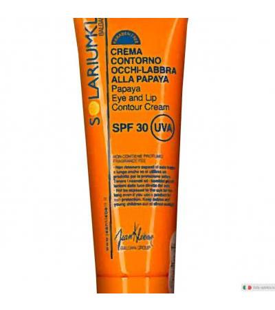 Baldan Group Solarium Kléb Crema Contorno Occhi-Labbra alla papaya SPF30 30ml