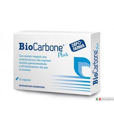BioCarbone Plus benessere intestinale 12 capsule