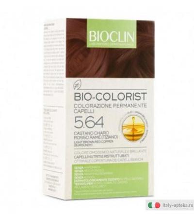 Bioclin Bio-Colorist colorazione permanente dei capelli n.5.64 Castano Chiaro Rosso Rame