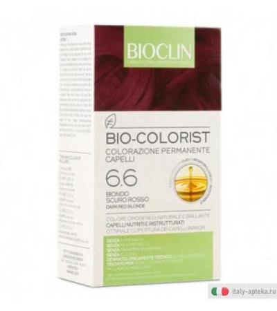 Bioclin Bio-Colorist colorazione permanente dei capelli n.6.6 Biondo Scuro Rosso