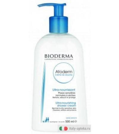 Bioderma Atoderm Crème de douche Crema detergente 500ml