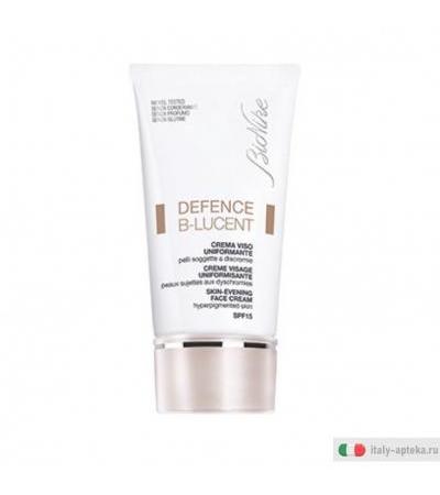 Bionike Defence B-Lucent SPF15 crema viso uniformante anti-macchie 40ml