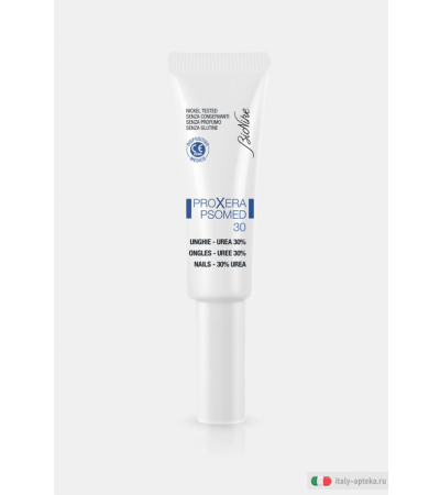Bionike Proxera Psomed 30 Crema cheratonormalizzante unghie Urea 30% con applicatore a pennello 10ml