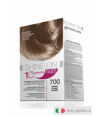 Bionike Shine On Fast 10 minuti Trattamento colorante capelli 700 Biondo