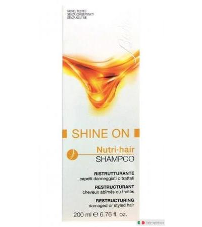 Bionike shine on shampoo nutri hair ristrutturante 200 ml
