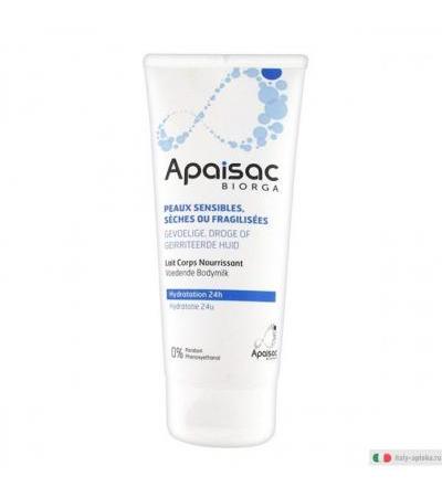 Biorga Apaisac Latte Corpo nutriente per pelli secche 200ml