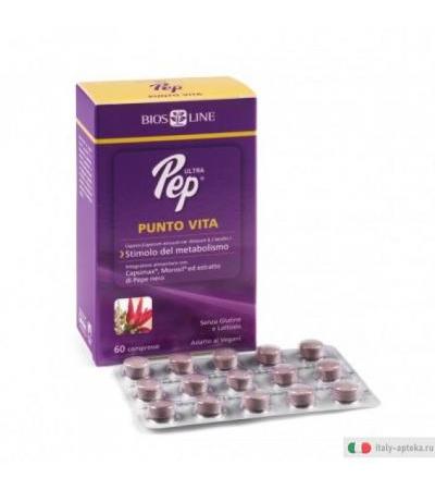 Bios line Ultra Pep Punto Vita controllo e perdita del peso corporeo 60 compresse