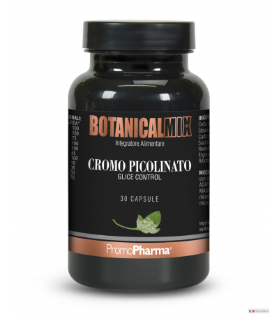 Botanical Mix Cromo Picolinato normali livelli di glucosio 30 capsule vegetali