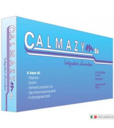 Calmazym B6 integratore alimentare per la flora intestinale 20 flaconcini 10ml