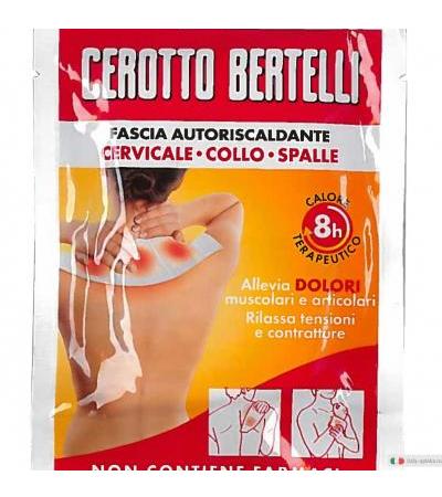 Cerotto Bertelli Fascia Autoriscaldante cervicale - collo - spalle