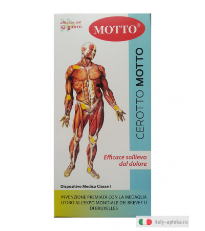 Cerotto Motto per dolori muscolari o articolari 2 pezzi