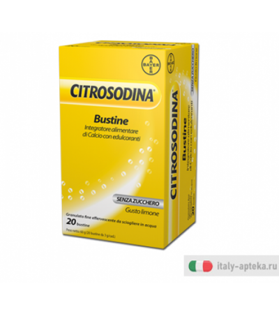 Citrosodina gusto Limone 20 bustine effervescenti