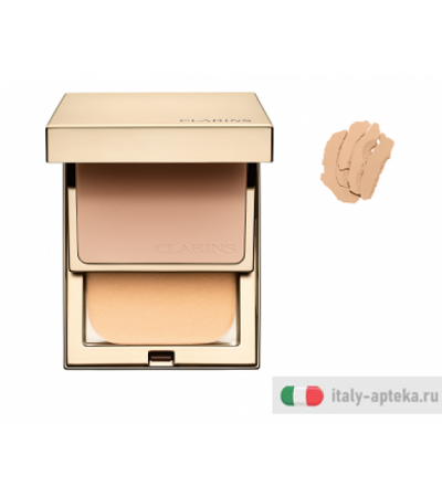 Clarins Everlasting Compact fondotinta compatto lunga tenuta SPF9 n.109 Wheat