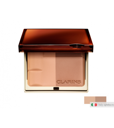 Clarins Paris Terra 100% Schermo Minerale "Duo Bronze" n. 01 Light