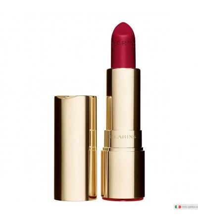 Clarins Rossetto Joli Rouge Velvet 754V Deep Red