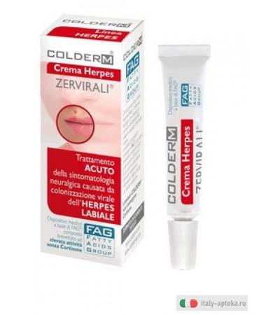 Colderm Crema Herpes Zervirali trattamento acuto 4 ml