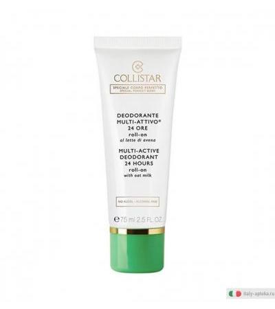 Collistar Deodorante Multi-attivo 24h roll-on al latte di avena 75ml