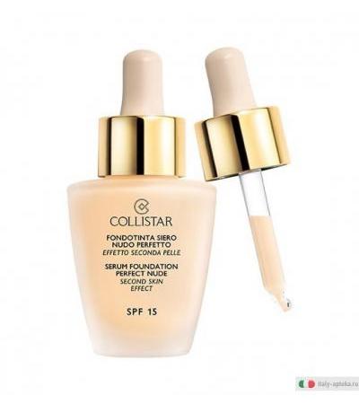 Collistar Fondotinta Siero nudo perfetto n. 1 avorio