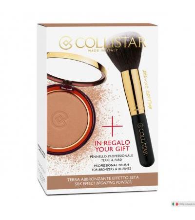 Collistar Terra Abbronzante Effetto Seta N. 7 Bali+ In Regalo Pennello Professionale Terre & Fard