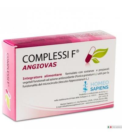 Complessi F Angiovas integratore alimentare utile per il microcircolo 30 compresse