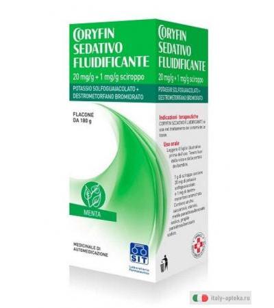 Coryfin Sedativo Fluidificante Sciroppo 180g