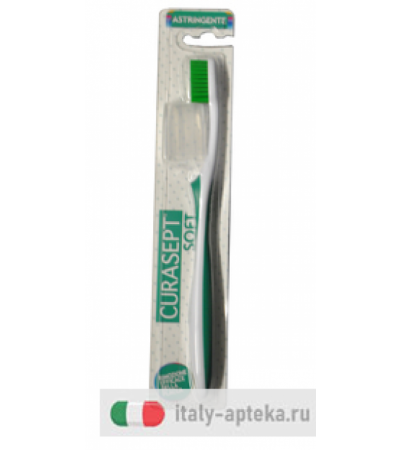 Curasept Spazzolino Soft Astringente per la rimozione della placca