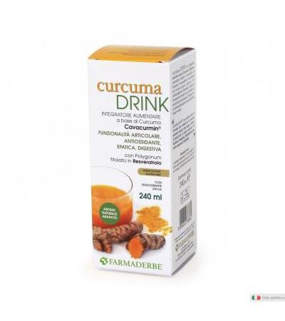 Curcuma Drink integratore alimentare utile per la funzionalità epatica e digestiva 240ml