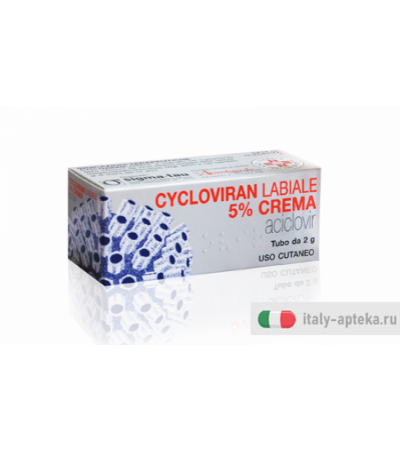 Cycloviran Labiale 5% Crema 2 gr.