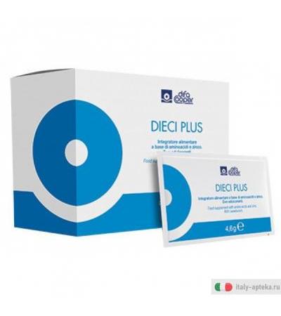 Dieci Plus utile per il benessere della pelle e dei capelli 20 bustine