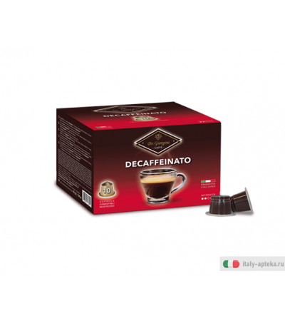 Dr. Giorgini Caffè Decaffeinato 10 Capsule