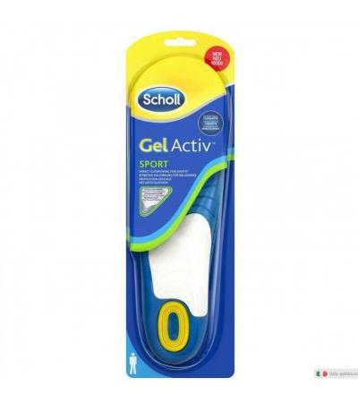 Dr Scholl Gel Activ Sport solette uomo taglia 40/46.5