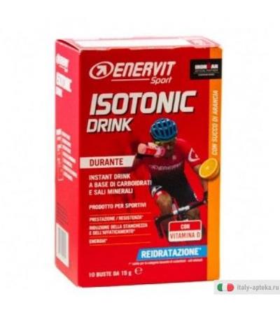 Enervit Sport Isotonic Drink Durante Reidratazione gusto Arancia 10 buste