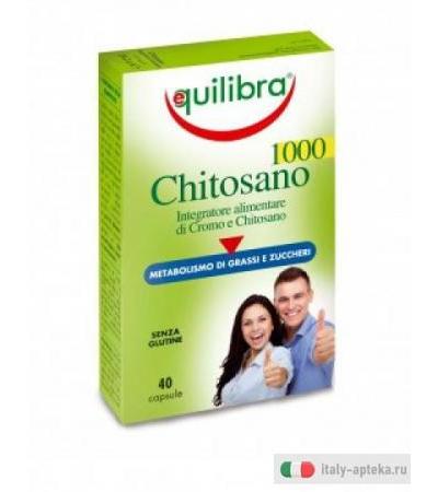 Equilibra Chitosano 1000 linea e metabolismo 40 capsule